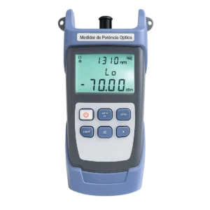 Medidor de Potência Óptica Power Meter Profissional COPMN003 para Fibra Óptica -70 a +10 dBm com Conectores SC/FC/ST