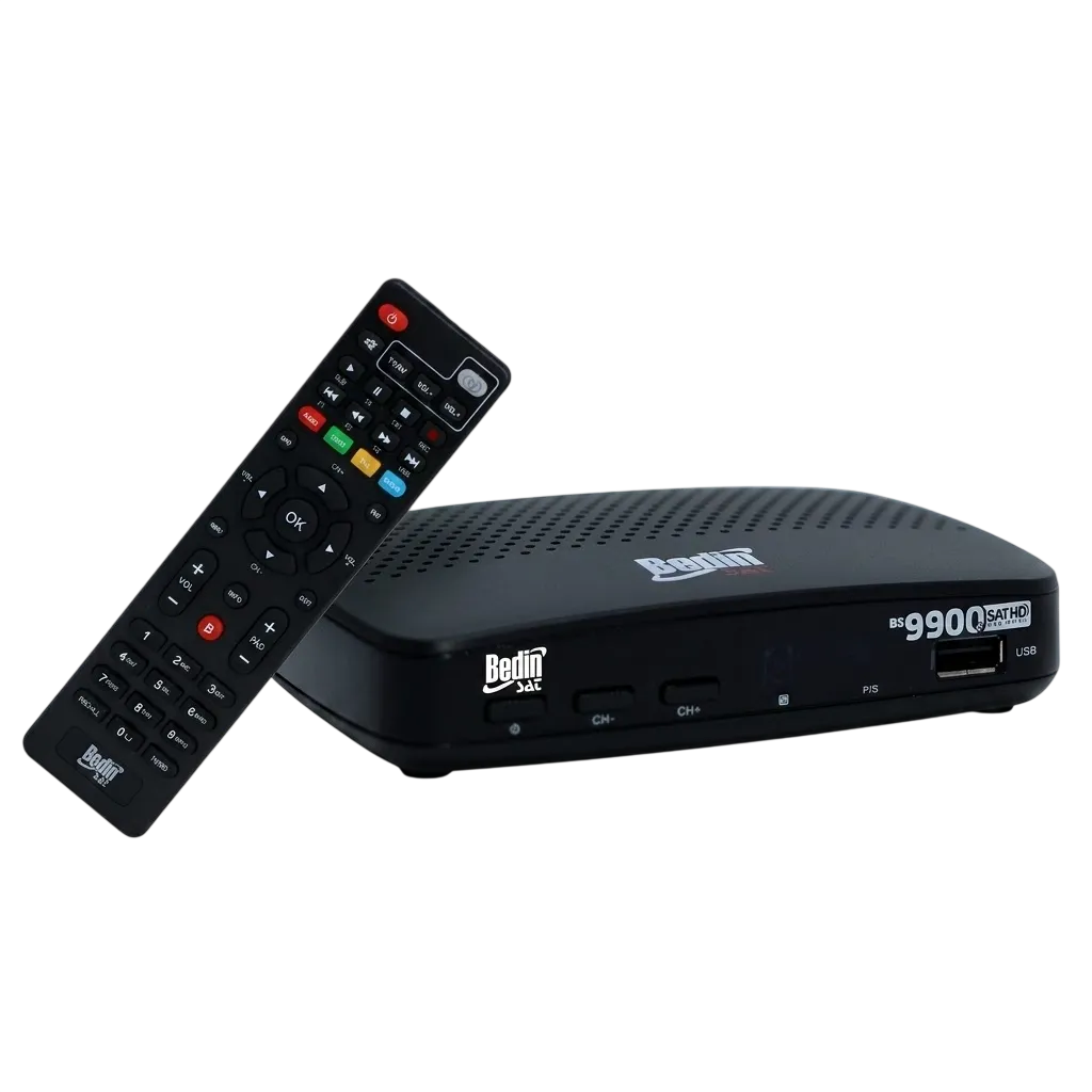 Receptor Digital de TV via Satélite SATHD Regional Bedin Sat BS9900S - Full HD