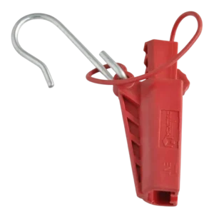 Esticador Plástico para Fio Drop Tipo Cunha - Vermelho - Com Proteção UV