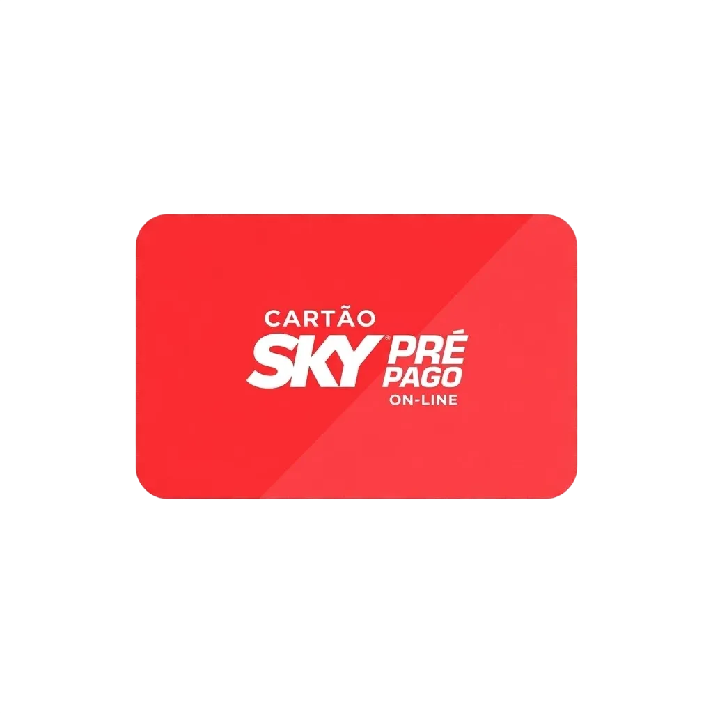 Cartão de Recarga Digital SKY Pré-Pago - Voucher Online
