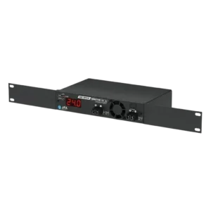 JFA Fonte Nobreak Retificadora Chaveada Bivolt Automática 12V 8A com Display Digital e Sistema de Carga Inteligente Rack/Bancada 1U