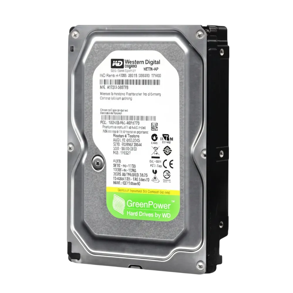 HD Interno 3.5" 1TB Western Digital AV-GP WD10EURX SATA III 64MB Green Power 24x7
