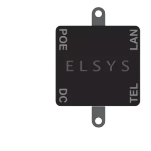 Injetor PoE Elsys Amplimax Passivo RJ45 RJ11 para Infraestrutura ISP