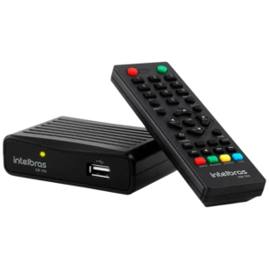 Conversor e Gravador Digital Terrestre Intelbras CD 700 Full HD 1080p com Central Multimídia USB PVR e Saídas HDMI e RCA