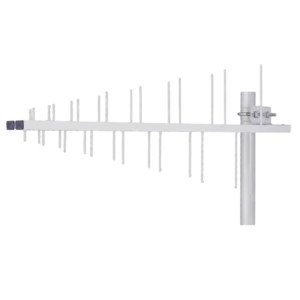 Antena Celular Log Periódica Fullband 700-2600MHz 7-10dBi Aquário CF-7000 para Roteadores e Repetidores 4G 5G
