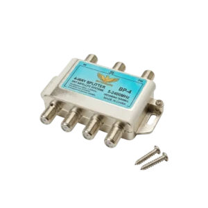 Chave Comutadora Advansat 3x4 2150MHz ADV-34B para Divisão de Sinal Satélite Banda Ku/C e Antena Local