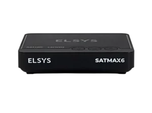 Receptor Digital de TV via Satélite Elsys SATHD Regional Banda C e Ku Full HD 1080p 155g