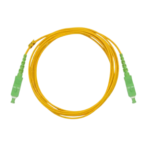 Profissional Cordão Óptico Simplex SM SC/APC-SC/APC Monomodo G.657.A1 LSZH 2.0mm - 1 Metro