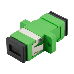 Adaptador Óptico SC/APC Simplex Monomodo - Kit com 100 Unidades