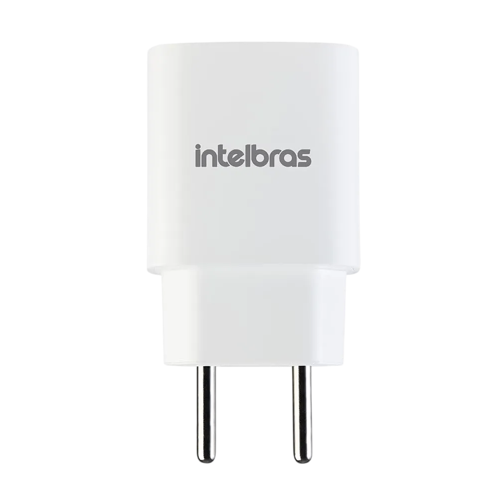 Carregador de Parede AC/DC USB 5V 2.1A EC 1 Fast Branco Intelbras