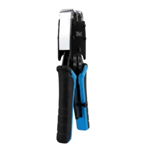 Alicate de Crimpar Profissional 2Flex Pro+ RJ45 RJ11 Cat5e Cat6 com Catraca 2F-N6/8P-PRO+