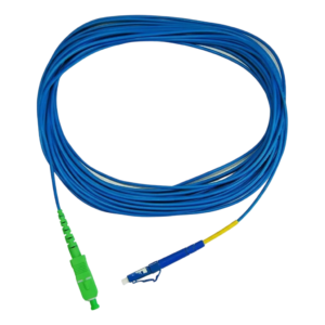 Cordão Óptico Blindado Monomodo SC/APC 30 Metros Proeletronic COA-BLI-A/B-MF-30-LSZH Fibra G.657.A2 Capa LSZH