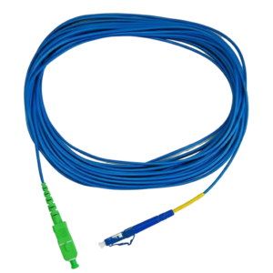Cordão Óptico Blindado Monomodo SC/APC 30 Metros Proeletronic COA-BLI-A/B-MF-30-LSZH Fibra G.657.A2 Capa LSZH