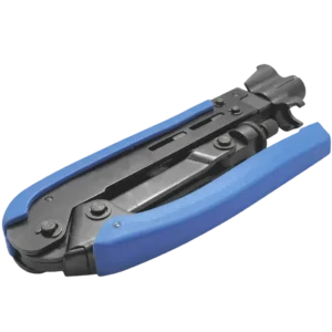 Alicate de Compressão Universal Profissional PROFT-0018 para Conectores Coaxiais RG59 RG6 e RG11