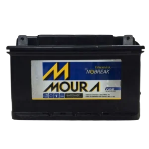 Bateria Selada VRLA AGM Moura 12MVA-55 Estacionaria Nobreak e Telecom 12V 55Ah