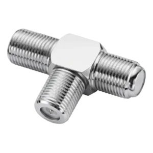 Emenda T Coaxial Três Vias Conectech - 12-002