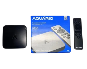 Smart TV Box Aquário STV-3000 4K Ultra HD Wi-Fi 2GB RAM 16GB ROM Processador Quad-Core