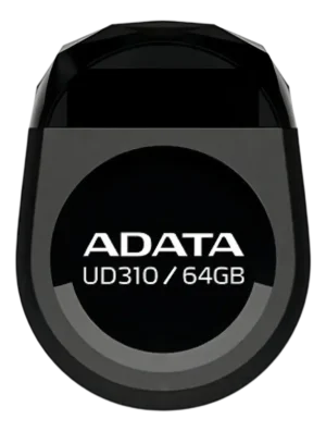 Pen Drive ADATA DashDrive Durable UD310 64GB USB 2.0 Tecnologia COB Resistente à Água Preto