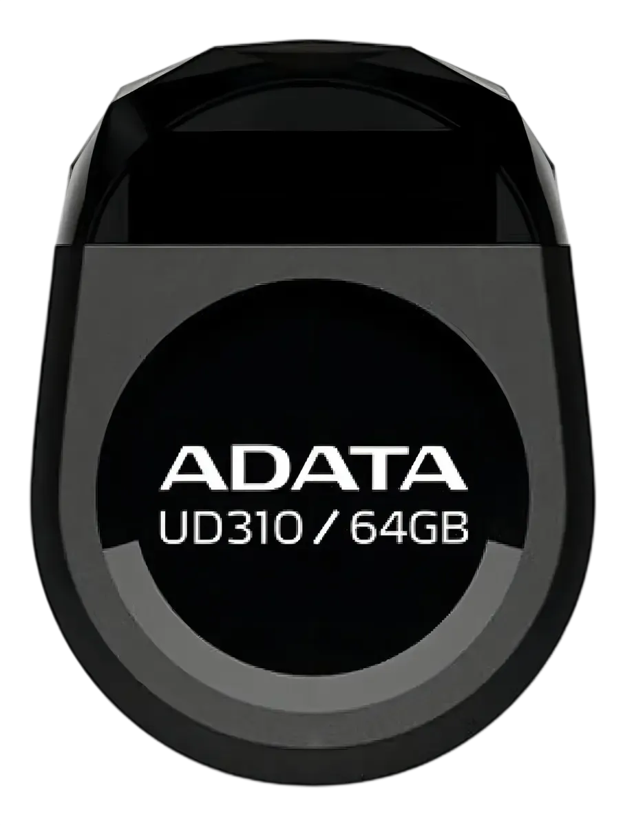 Pen Drive ADATA DashDrive Durable UD310 64GB USB 2.0 Tecnologia COB Resistente à Água Preto