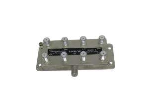 Divisor de Sinal RF 8 Saídas Phenom 5-1000MHz Profissional para Antena Coletiva e TV a Cabo CATV 75 Ohms