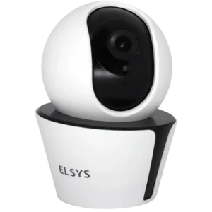 Câmera de Segurança Inteligente Elsys Wi-Fi Rotatória Pan-Tilt ESC-WR4F Full HD 1080p com Auto-Tracking Visão Noturna 10m e Áudio Bidirecional (ESC-WR4F)