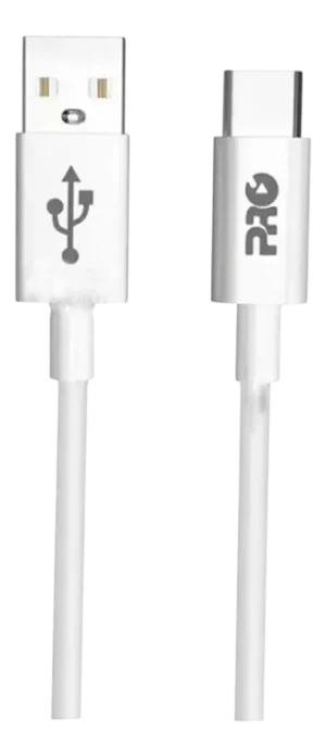 Cabo USB para USB Tipo-C Proeletronic CAUS-100C com Blindagem EMI 1 Metro