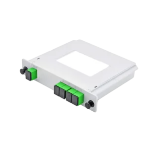 Splitter Óptico PLC Conectorizado 1x4 SC/APC Shoreline Box PA111 para Redes FTTH e Distribuição de Sinais