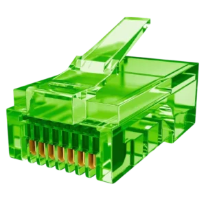 Conector RJ45 Macho Shoreline Cat5e U/UTP 50 Mícrons de Ouro PA73 Bag