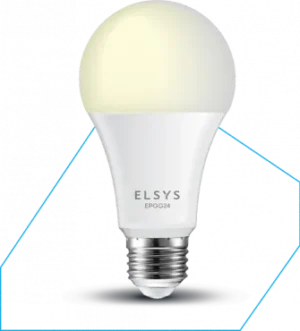 Lâmpada Inteligente LED Wi-Fi Elsys EPGG24 RGB+CCT Bivolt 9W 810 Lúmens E27