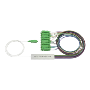Splitter Óptico PLC Balanceado 1x16 SC/APC 2Flex - 2F-FSPLIT-X16