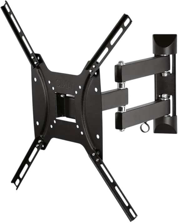 Suporte Tri-Articulado para TV LED/LCD de 14" a 55" Bedin Sat BA36 com Inclinação e Carga Máxima de 30kg