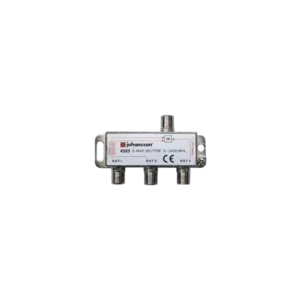 Divisor Repartidor de Sinal 3 Vias 5-2340 MHz Johansson com Passagem DC Total - 4503