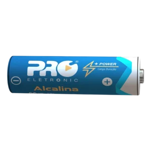 Pilha Alcalina AA (Pequena) Proeletronic LR6 - Blister com 2 Unidades - PQPA-0AA2