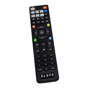 Elsys Controle Remoto ETRS70 ETGR34 para Receptor Satmax 5 Infravermelho Preto