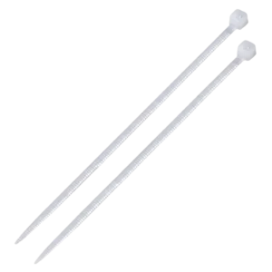 Abraçadeira de Nylon 4,8x280mm Branca Poliamida 6.6 - Pacote com 100 Unidades