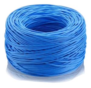 Profissional Cabo para CFTV 4 Pares CCA 24 AWG CMX Azul Caixa 305 Metros