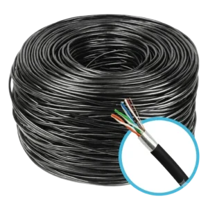Cabo Lan para CFTV 4 Pares CCA Proeletronic Preto - Caixa 305m (CACF-244P/03P)