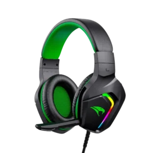 Viper Pro Naja VI404 Headset Gamer Over-Ear Drivers 50mm Som Surround Iluminação RGB USB
