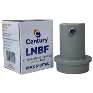 LNBF SIMPLES CENTURY BANDA KU UNIVERSAL K5GSG