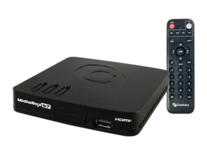 Century MidiaBox HDTV B7 Receptor Digital de TV via Satelite Banda Ku SAT HD Regional HDMI RCA USB