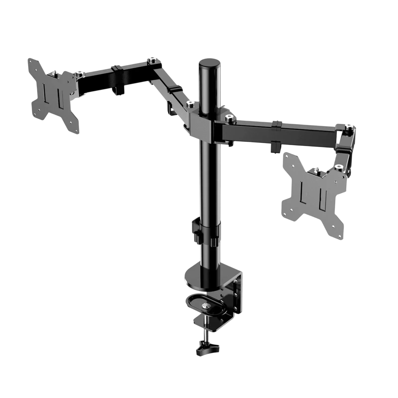 Aquario SIM-3500 Suporte Articulado de Mesa para Dois Monitores de 14 a 32 Polegadas Padrao VESA 75x75 e 100x100