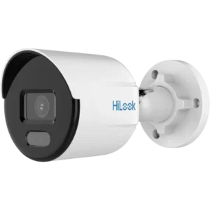 Câmera IP HiLook Bullet ColorVu 2MP IPC-B129 Lente 2.8mm Imagem Colorida 24h Proteção IP67 e Suporte a PoE