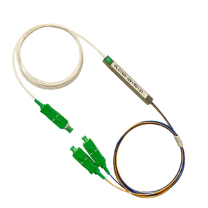 Splitter Óptico PLC Balanceado 1x2 SC/APC Shoreline - Com Conector