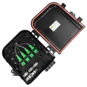 Caixa de Terminação Óptica (CTO) Advantage Montada - 1x8 SC/APC