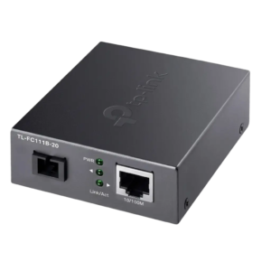 Conversor de Mídia Fast Ethernet Monomodo WDM 20km Lado B TP-Link TL-FC111B-20 Conector SC Simplex 10/100 Mbps