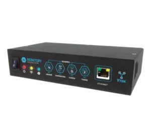 Monitory Plus Sistema de Monitoramento de Servidor IoT WiFi com Sensores de Temperatura Umidade e Status de Rede