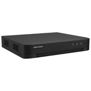 DVR Gravador Digital de Vídeo Hikvision iDS-7204HGHI-M1 AcuSense 4 Canais H.265 Pro+ Full HD Lite