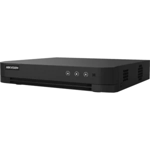 DVR 8 Canais Hikvision AcuSense iDS-7208HGHI-M1 Penta-Híbrido CVBS HD 1080p Lite Compressão H.265 Pro+ e Motion Detection 2.0