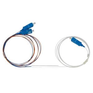 Splitter Óptico Balanceado 1x2 Conectorizado SC/UPC Monomodo Dicomp - UND