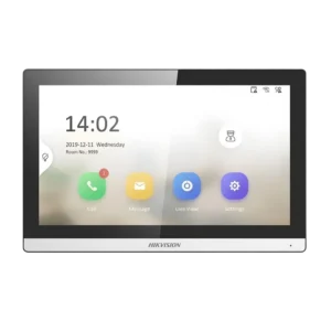 Monitor Interno IP Hikvision DS-KH6350-WTE1 Touch Screen 7 Pol Wi-Fi PoE para Vídeo Porteiro 1 Unidade